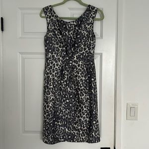Kate Spade Grey Leopard Dress
